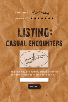 Listing: Casual Encounters